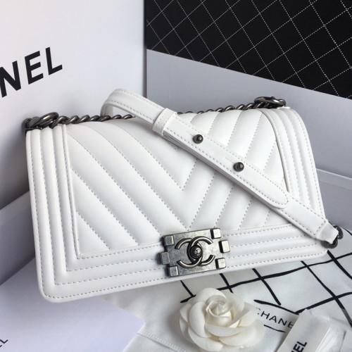 Chanel Womens Bags Crossbody Bag Luxury Brand Le Boy Chanel Handbag with Original Box