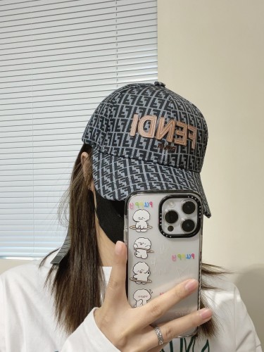 Fendi Men Womens Hat Luxury Brand Design Fendi Cap with Original Box  