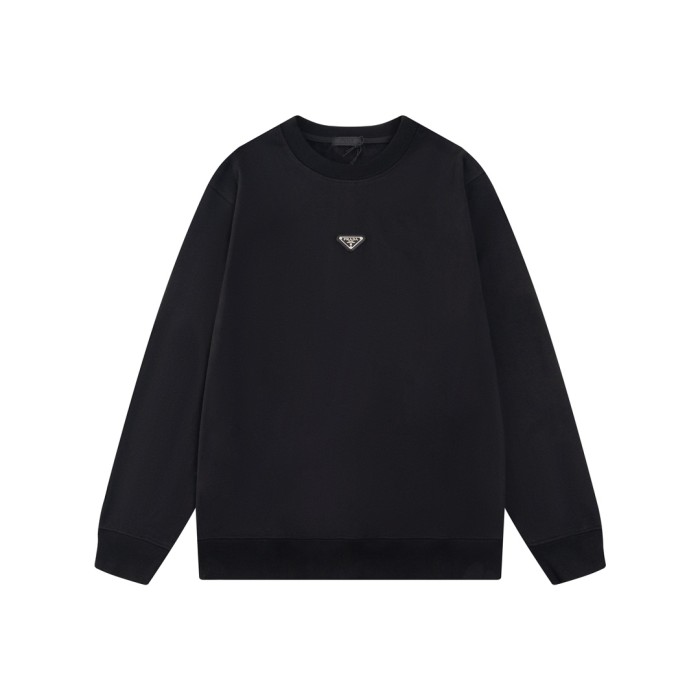 Prada Women Mens Sweatshirt Luxury Brand Mens Sweatshirts   