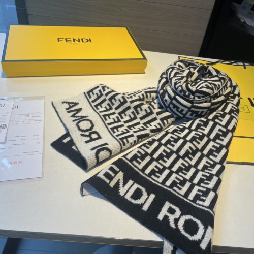 Fendi Scarves Men Womens Fashion Scarf064