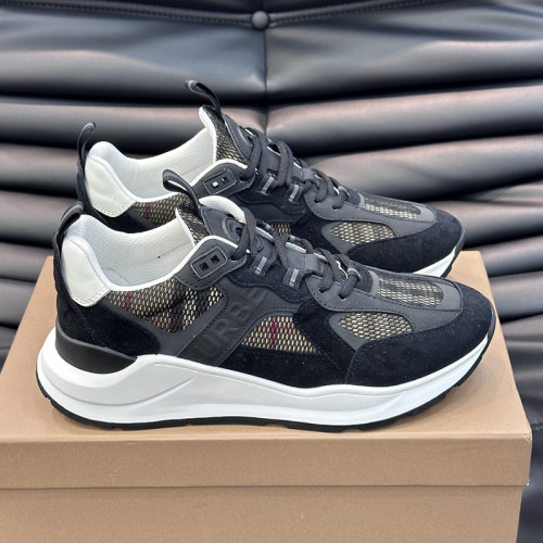 Burberry Men Shoes Fashion Sneakers Luxury Brand Vintage Cotton Sneaker with Original Box Whatsapp 