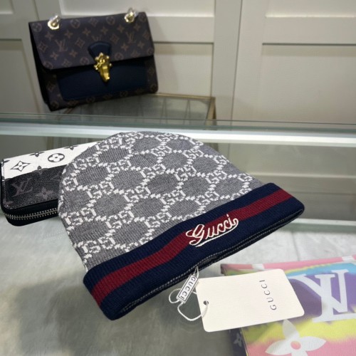 Gucci Men Womens Cap Knit Hat Luxury Brand with Original Box  