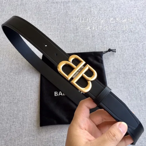 Balenciaga Men Womens Belt Luxury Brand Design Fashion Type with Original Box
