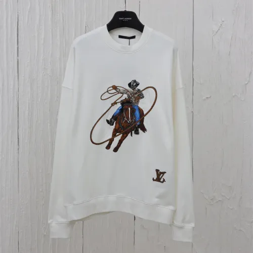 Louis Vuitton Womens Mens Long Sleeve Sweatshirt Luxury Brand Mens Sweatshirt   
