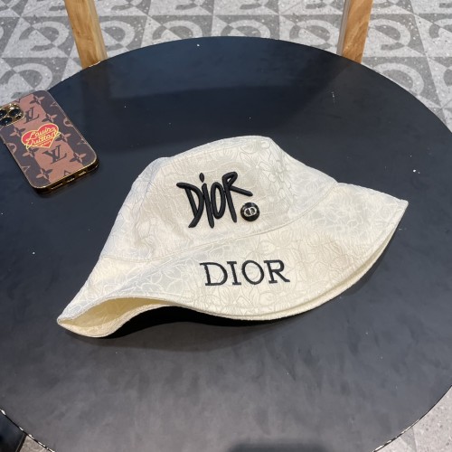 Dior Men Womens Bucket Hat Luxury Brand Design Dior Cap with Original Box  