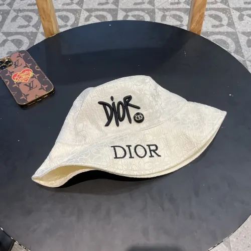 Dior Men Womens Bucket Hat Luxury Brand Design Dior Cap with Original Box  