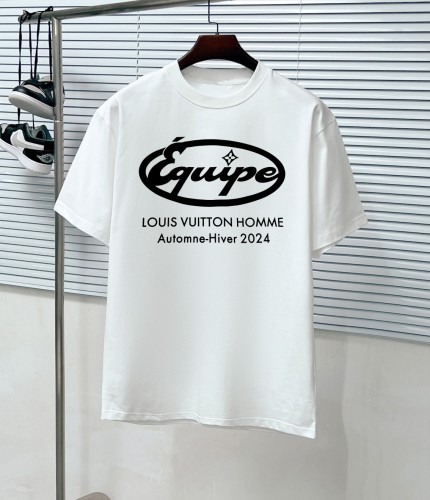 Louis Vuitton Luxury Brand Men Womens Short Sleeve T-Shirt   