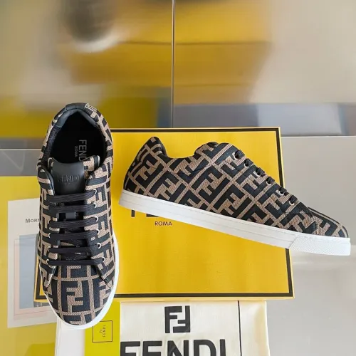 Fendi Mens Shoes Fashion Sneakers Luxury Brand Casual Shoes for Men with Original Box Whatsapp 