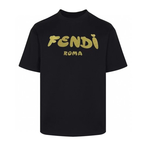 Fendi Luxury Brand Women Mens Short Sleeve T-Shirt   