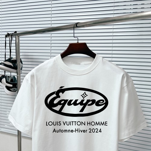 Louis Vuitton Luxury Brand Men Womens Short Sleeve T-Shirt   