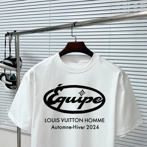 Louis Vuitton Luxury Brand Men Womens Short Sleeve T-Shirt   