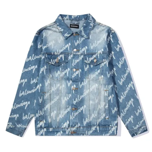 Balenciaga Men Womens Jacket Denim Coat Luxury Brand Mens Jackets Top Quality   