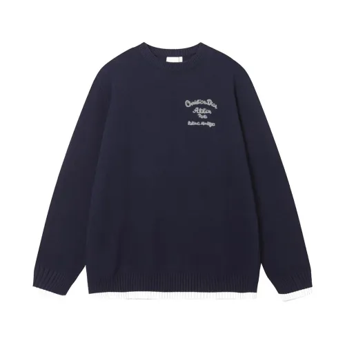 Dior Men Womens Sweater Luxury Brand Mens Knitwear Top Quality   