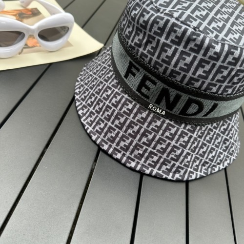 Fendi Men Womens Bucket Hat Luxury Brand Design Fendi Cap with Original Box  