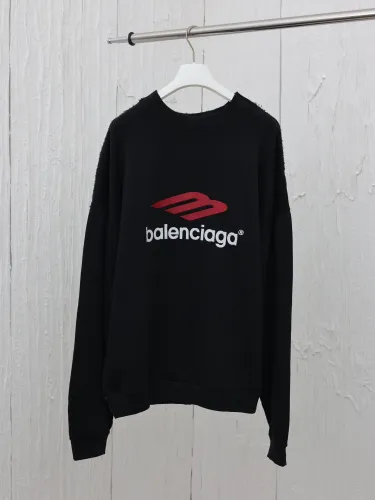 Balenciaga Womens Mens Long Sleeve Sweatshirt Luxury Brand Mens Sweatshirts   