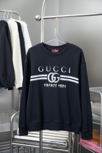 Gucci Womens Mens Sweatshirt Luxury Brand Mens Sweatshirts Winter Fashion COTTON JERSEY SWEATSHIRT   