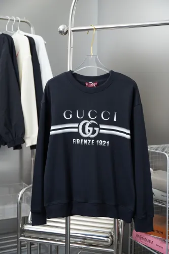 Gucci Womens Mens Sweatshirt Luxury Brand Mens Sweatshirts Winter Fashion COTTON JERSEY SWEATSHIRT   