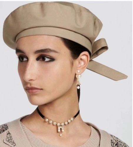 Dior Womens Beret Hat Luxury Brand Design Dior Cap with Original Box  