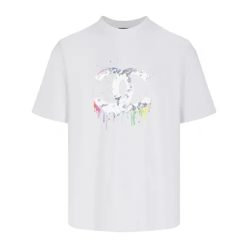 Chanel Luxury Brand Women Mens Short Sleeve T-Shirt   
