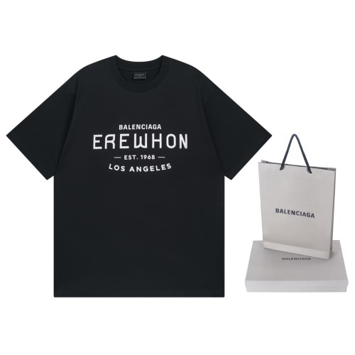 Balenciaga Luxury Brand Women Mens Short Sleeve T-Shirt   