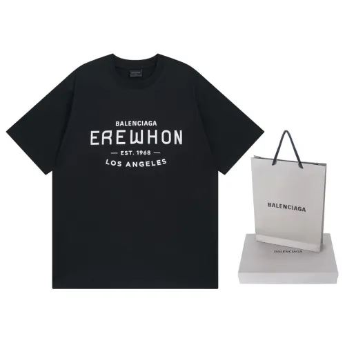 Balenciaga Luxury Brand Women Mens Short Sleeve T-Shirt   