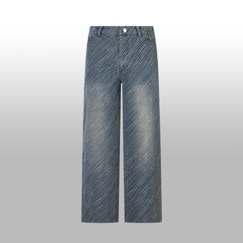 Louis Vuitton Luxury Brand Women Mens Pant Jeans   