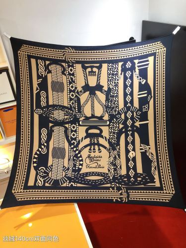 Hermes Scarves Womens Fashion Scarf Shawl 038