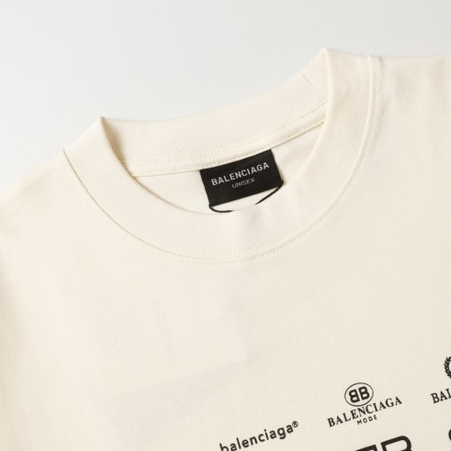 Balenciaga Luxury Brand Women Mens Short Sleeve T-Shirt   