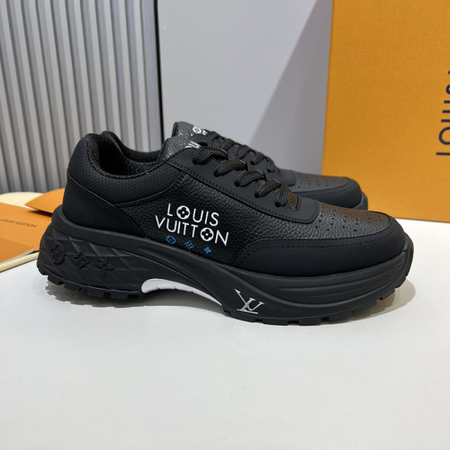 Louis Vuitton Womens Shoes Sneakers Lace-Up Luxury Brand Fashion LV Discovery Derby 1ACEN9 with Original Box  