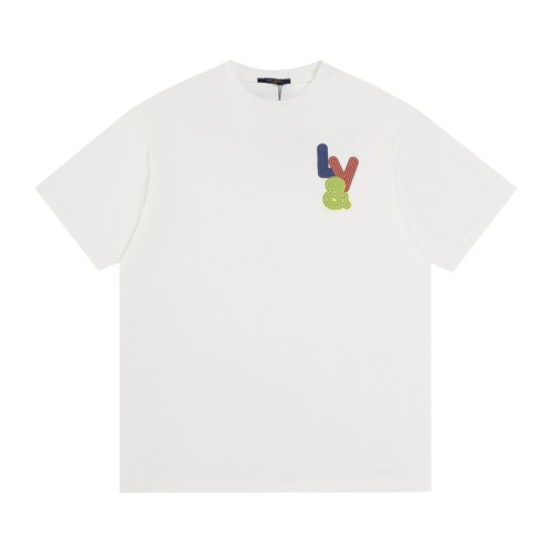 Louis Vuitton Luxury Brand Men Womens Short Sleeve T-Shirt   