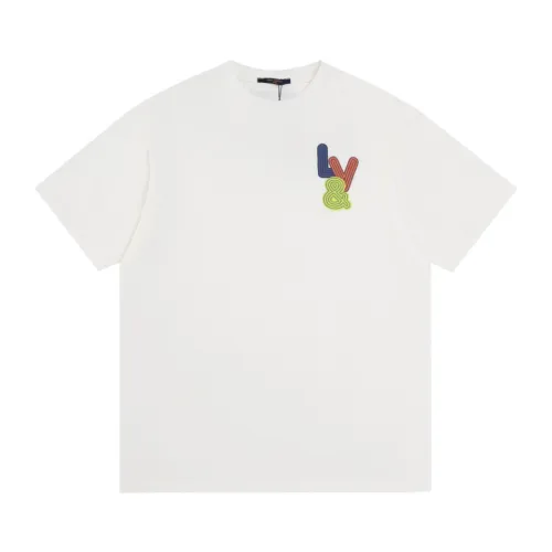 Louis Vuitton Luxury Brand Men Womens Short Sleeve T-Shirt   