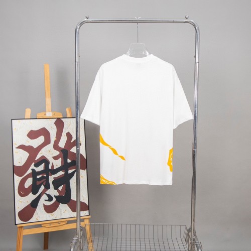 Burberry Luxury Brand Women Mens Short Sleeve T-Shirt EKD Cotton T-shirt   