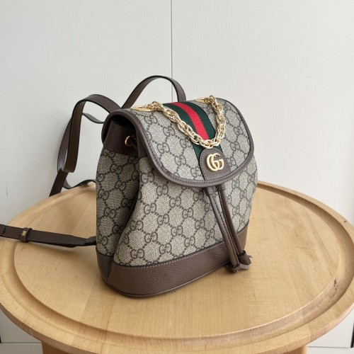 Gucci Womens Bags Backpacks Luxury Brand Gucci GG OPHIDIA MINI BACKPACK  