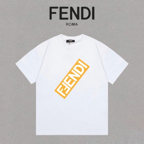 Fendi Luxury Brand Women Mens Short Sleeve T-Shirt   