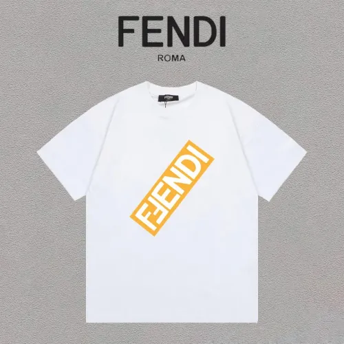 Fendi Luxury Brand Women Mens Short Sleeve T-Shirt   