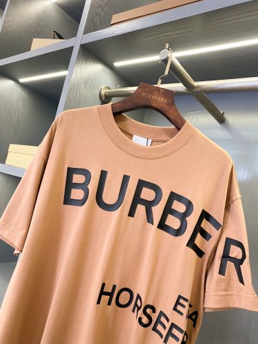 Burberry Luxury Brand Women Mens Short Sleeve T-Shirt   