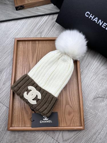 Chanel Womens Hats Luxury Brand Knit Hat with Original Box  