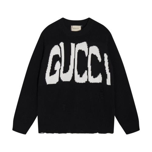 Gucci x Balenciaga Men Womens Sweater Luxury Brand Womens Knitwear Top Quality   