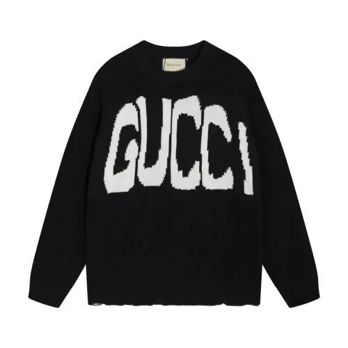 Gucci x Balenciaga Men Womens Sweater Luxury Brand Womens Knitwear Top Quality   