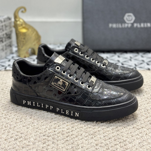 Philipp Plein Men Shoes Sneakers Low Top Sneaker Fashion Design Luxury Brand Trainer Predator TM with Original Box Whatsapp 