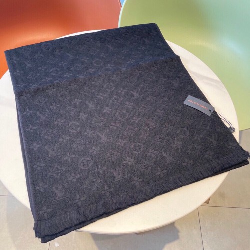 Louis Vuitton Scarves Men Womens Fashion Scarf with Original Box   