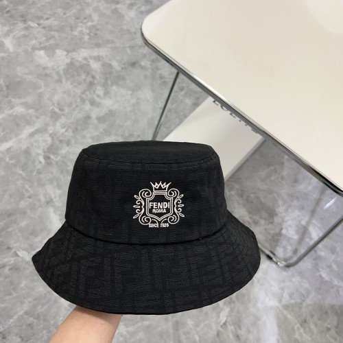 Fendi Men Womens Bucket Hat Luxury Brand Design Fendi Cap with Original Box  