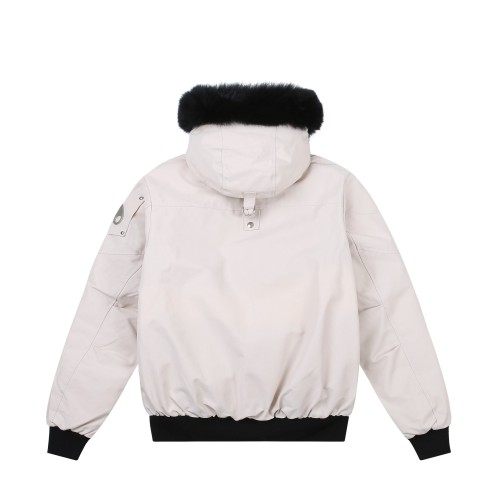 Moose Knuckles Design Mens Womens Winter Windprood Down Jackets Keep Warm 90% White Duck Down Thick