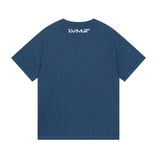 Louis Vuitton Luxury Brand Men Womens Short Sleeve T-Shirt Short-Sleeved Cotton Crewneck1AFALD   