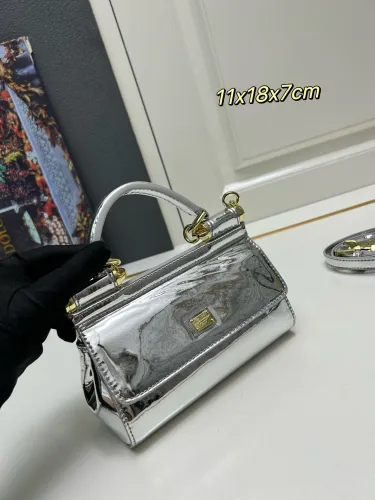 Dolce&Gabbana Womens Bags Shoulder Bag in quilted nappa leather Luxury Brand with Original Box  