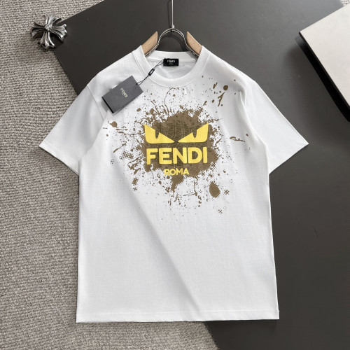 Fendi Luxury Brand Women Mens Short Sleeve T-Shirt   