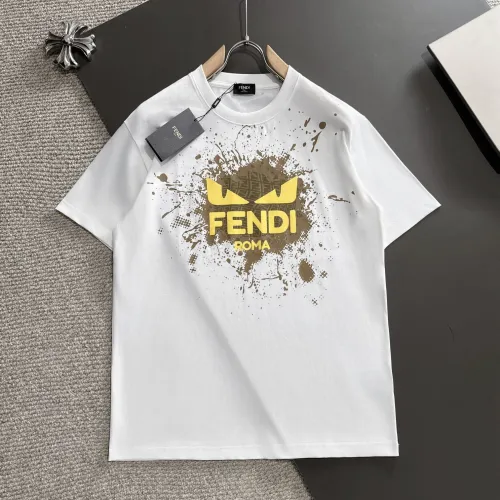 Fendi Luxury Brand Women Mens Short Sleeve T-Shirt   