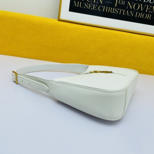 Saint Laurent YSL Womens Bag LE FERMOIR HOBO BAG IN SHINY LEATHER Designer Luxury Brand Women Shoulder Messenger Bags with Original Box