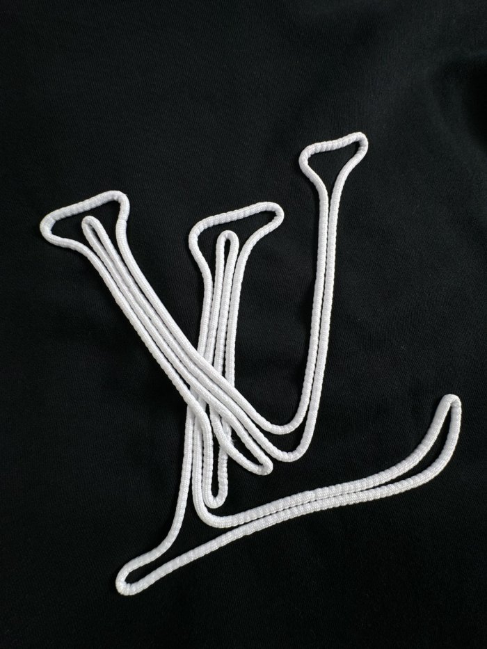 Louis Vuitton Womens Mens Long Sleeve Sweatshirt Luxury Brand Mens Sweatshirts Cotton Jersey Hoodie 1AFR32   