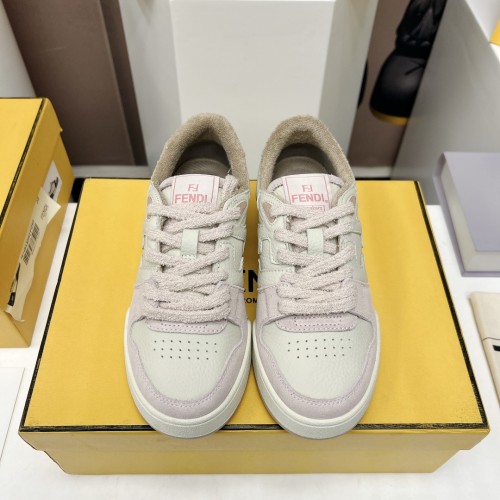 Fendi Mens Shoes Fashion Sneakers Luxury Brand Casual Fendi Trainer Sneakers Match Basse Shoes for Men with Original Box